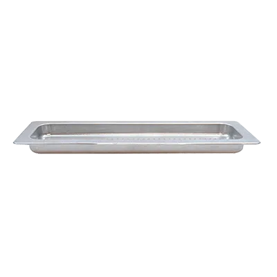 TableCraft CW1244CBL Grill Pan, 1/2‑Size 2 Qt, 21"×6‑1/2"×1‑1/2" Aluminum, Cobalt Blue, NSF