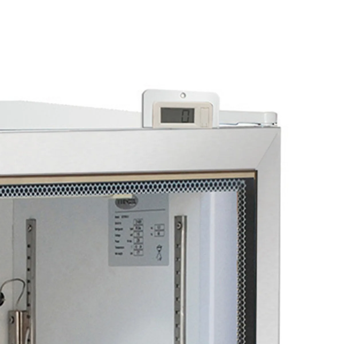 Maxx Cold MXM1-3.5FHC Countertop Freezer, 24.3" Wide, 3.5 cu.ft, White Steel, Glass Door, LED Light