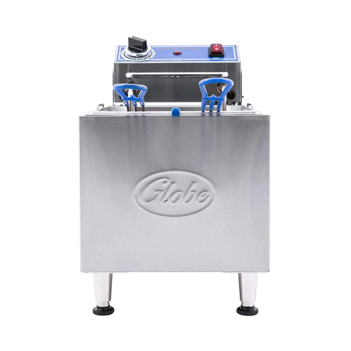 Globe PF16E Countertop Electric stainless steel Fryer,Manual Reset