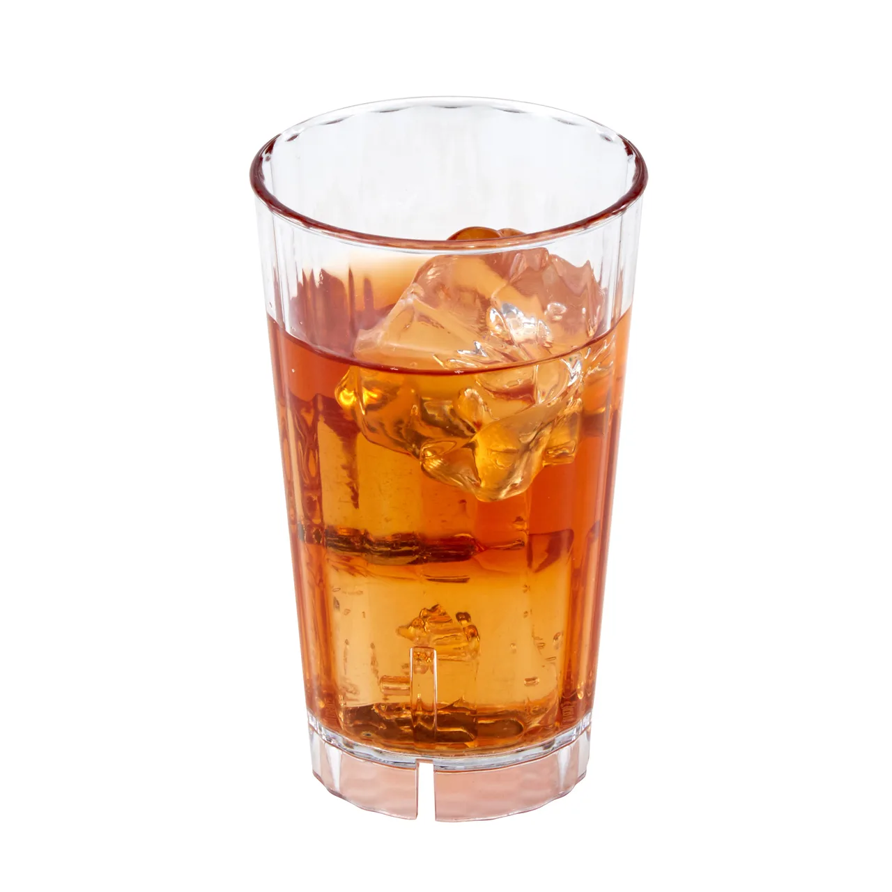 Cambro HT14CW135 - 14 oz Tumbler, 3-1/4" Top Dia, Fluted Clear Polycarbonate, Made in USA
