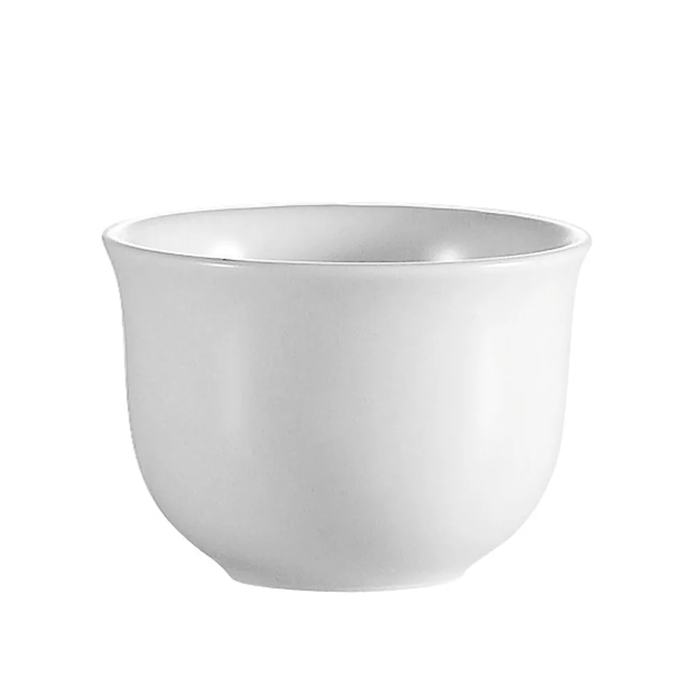 CAC China SHA-WC Sushia Sake Cup, 2 oz., 2" dia. x 1-1/2"H, Porcelain, Super White - 1 Dozen