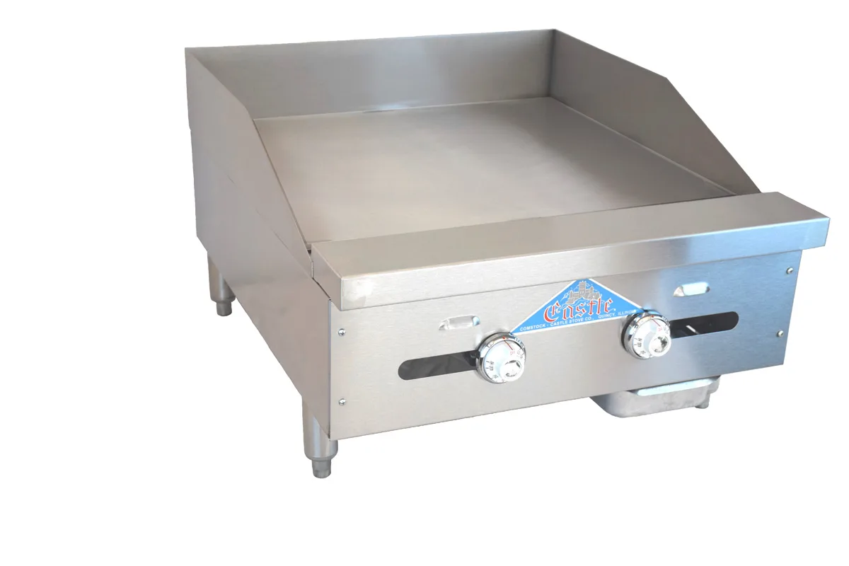 Comstock-Castle 3230TG 30" Countertop Gas Griddle with Thermostat / Solid State Controls, 72.000 BTU