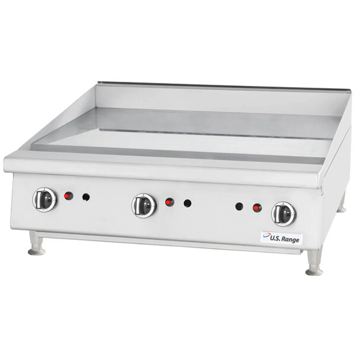 Garland US Range UTGG36-G36M 36" Countertop Manual Gas Griddle, 1" Steel Plate, 81.000 BTU