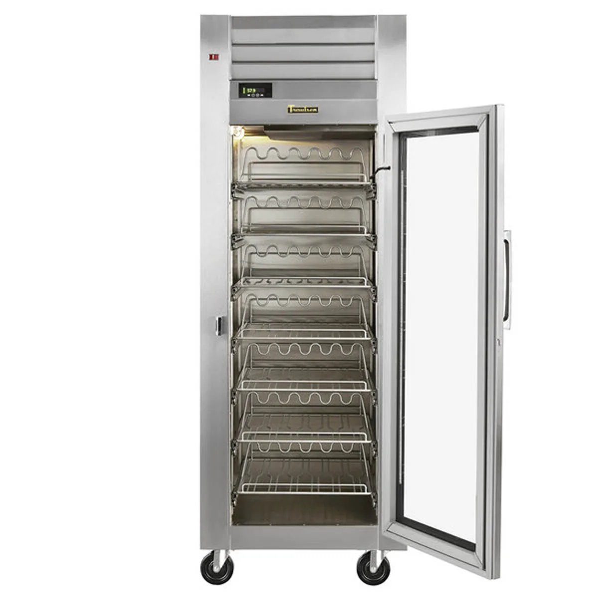 Traulsen RH126W-WR02 30" Glass Door Wine Refrigerator, Single Temperature, 77 Bottles