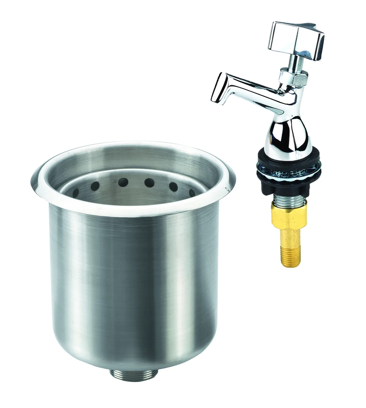 Krowne 16-149 Dipper Well, with Faucet, Low Lead Compliant
