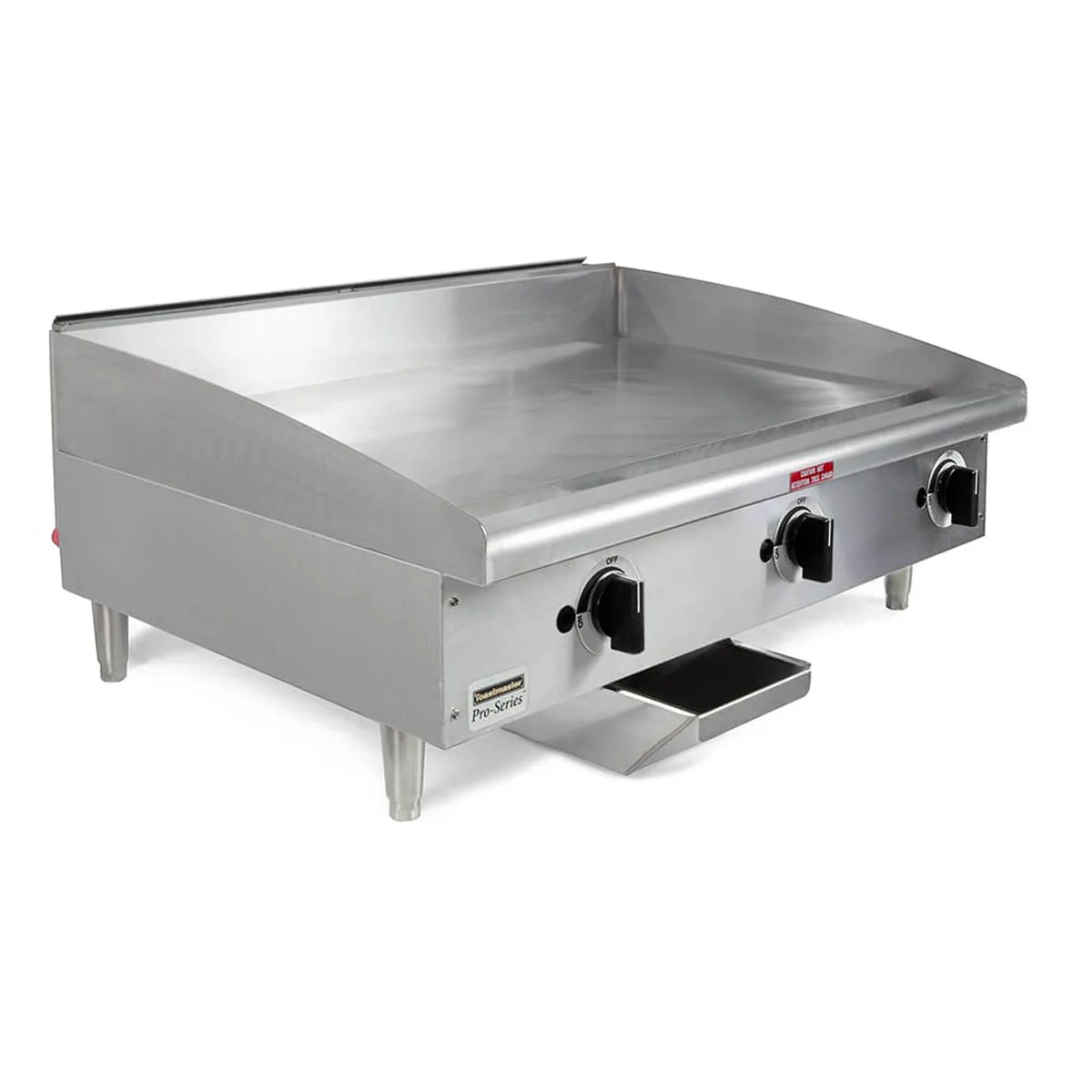 Toastmaster TMGM36 36" Countertop Manual Gas Griddle, 3/4" Steel Plate, 60.000 BTU