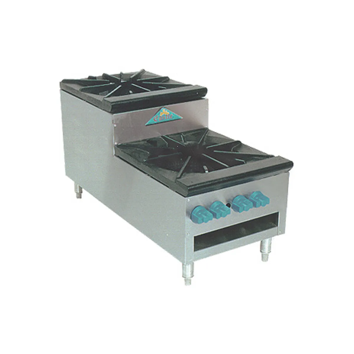 Comstock-Castle SUCSP54 54" Gas Stock Pot Range, (6) Three Ring Burners w/ Step-Up, 660.000 BTU