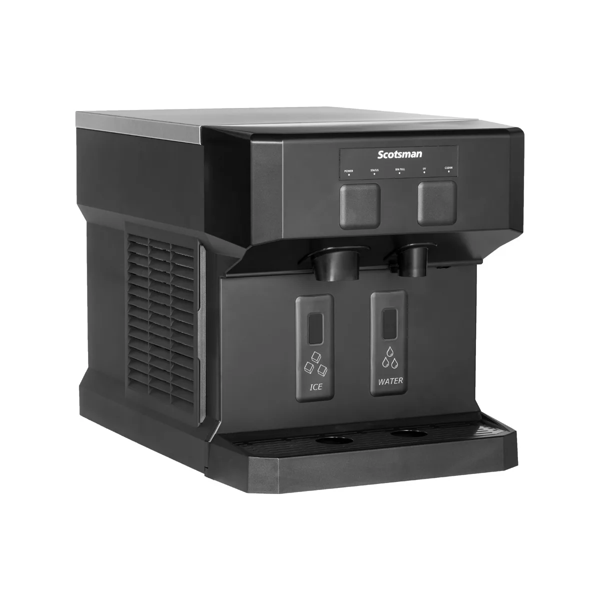 Scotsman HID207AX-1 16" Countertop Nugget 196 lb Ice & Water Dispenser, Air Cooled, 7 lb Bin