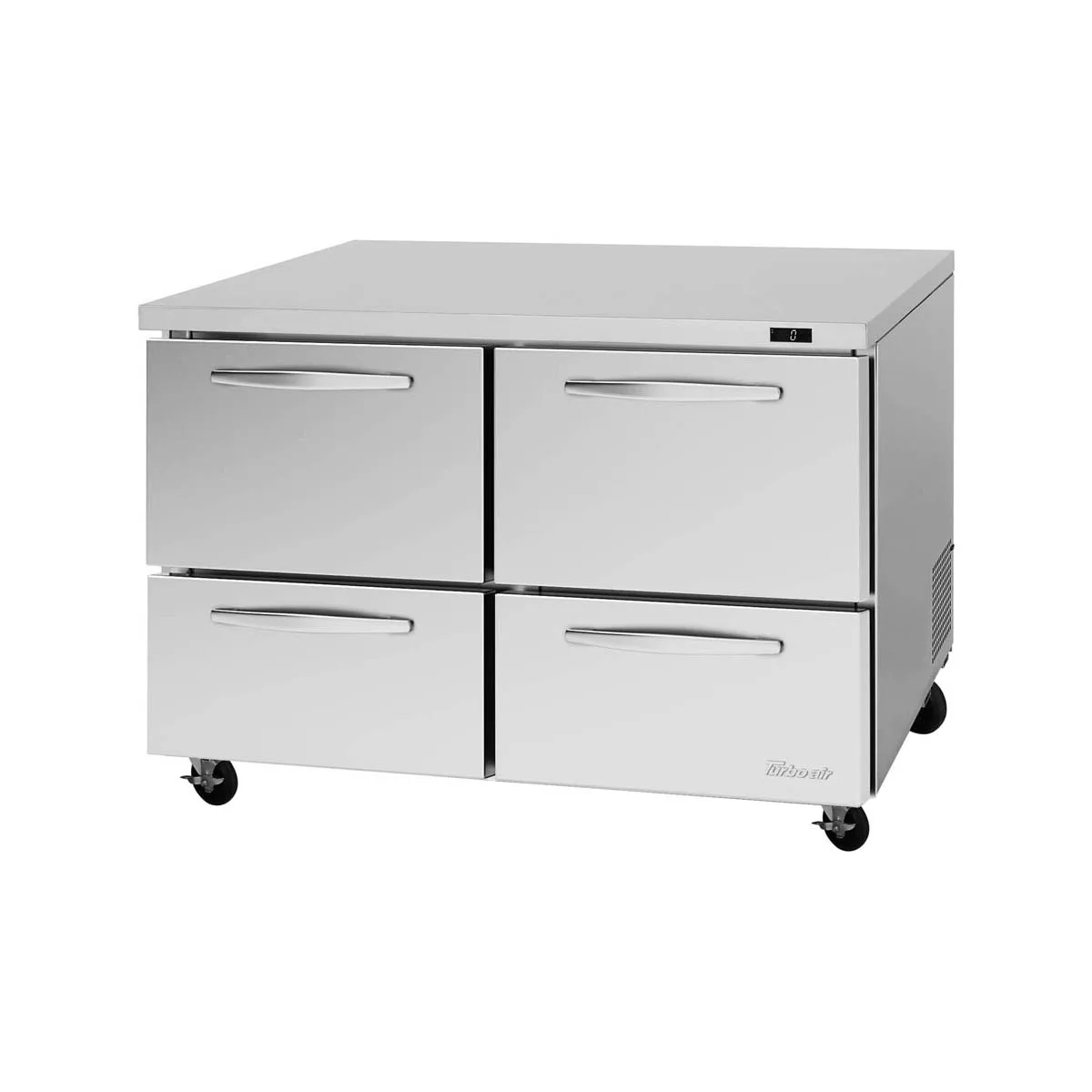 Turbo Air PUF-48-D4-N 48" 4-Drawer Undercounter Freezer Stainless Steel, 12.2 cu. ft.