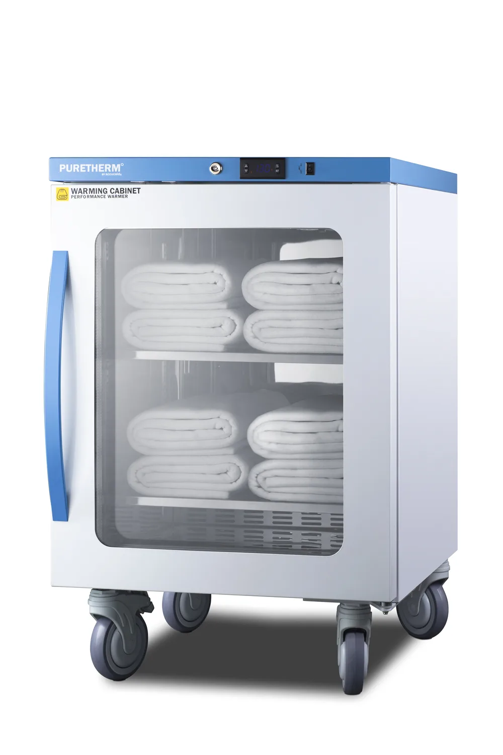 Summit AWC6PB Medical Linen / Blanket Warming Cabinet, 5.22 cu. ft., 24" W, Easy Mobility