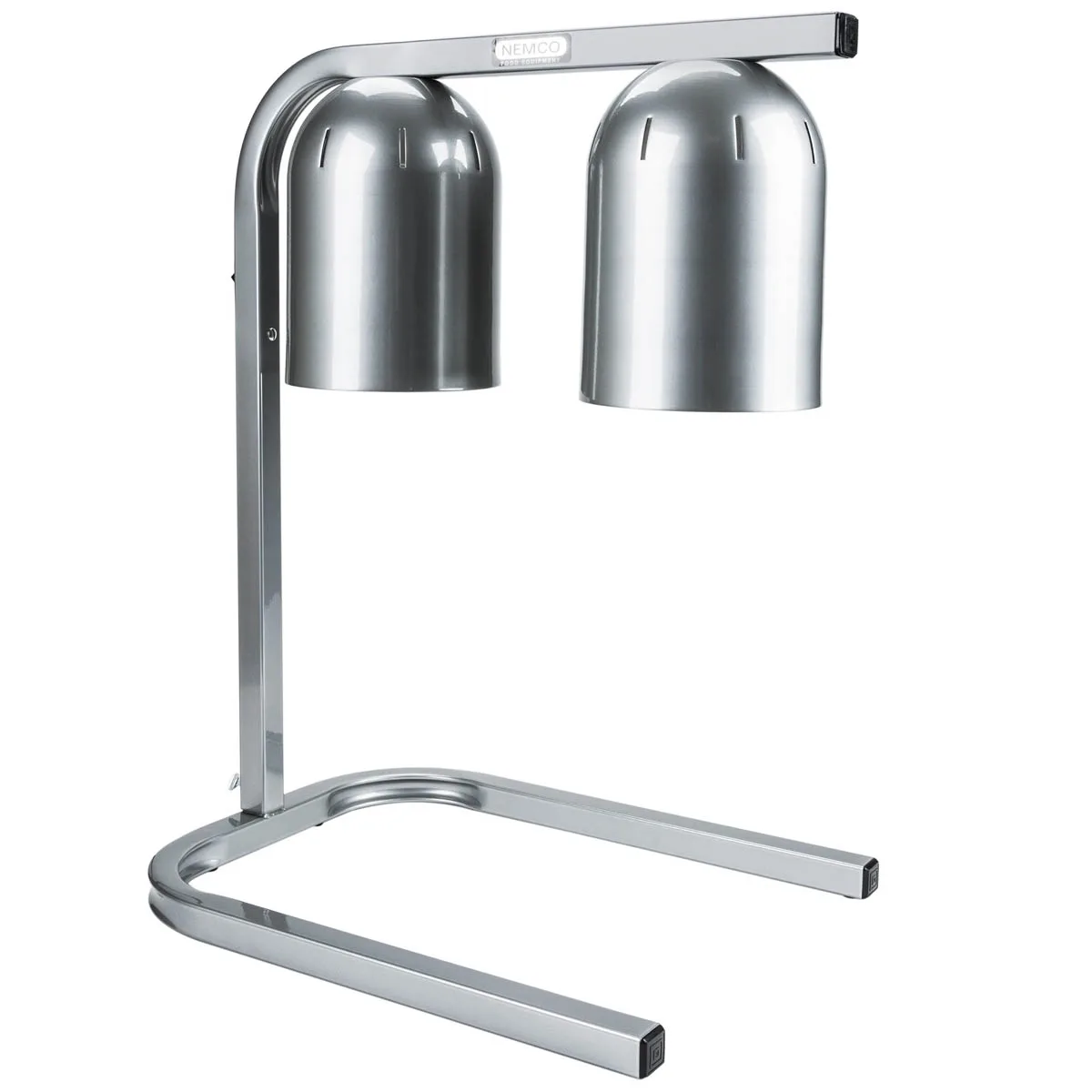 Nemco 6000A-2 Freestanding İnfrared 2 Bulb Type Heat Lamp,Steel Frame