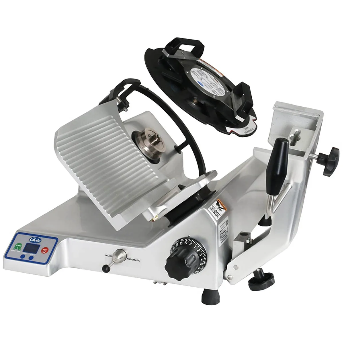 Globe SG13 S-Series 13" Heavy-Duty Manual Meat Slicer, 1/2 HP