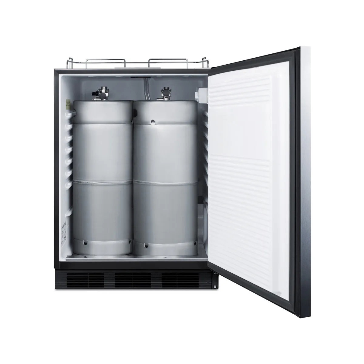 Summit SBC58BLBIADANK 24" Draft Beer Cooler Dispenser, 5.5 cu. ft.