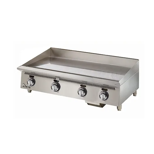 Star 848MA 48" Countertop Manual Gas Griddle, 1" Steel Plate, 120.000 BTU