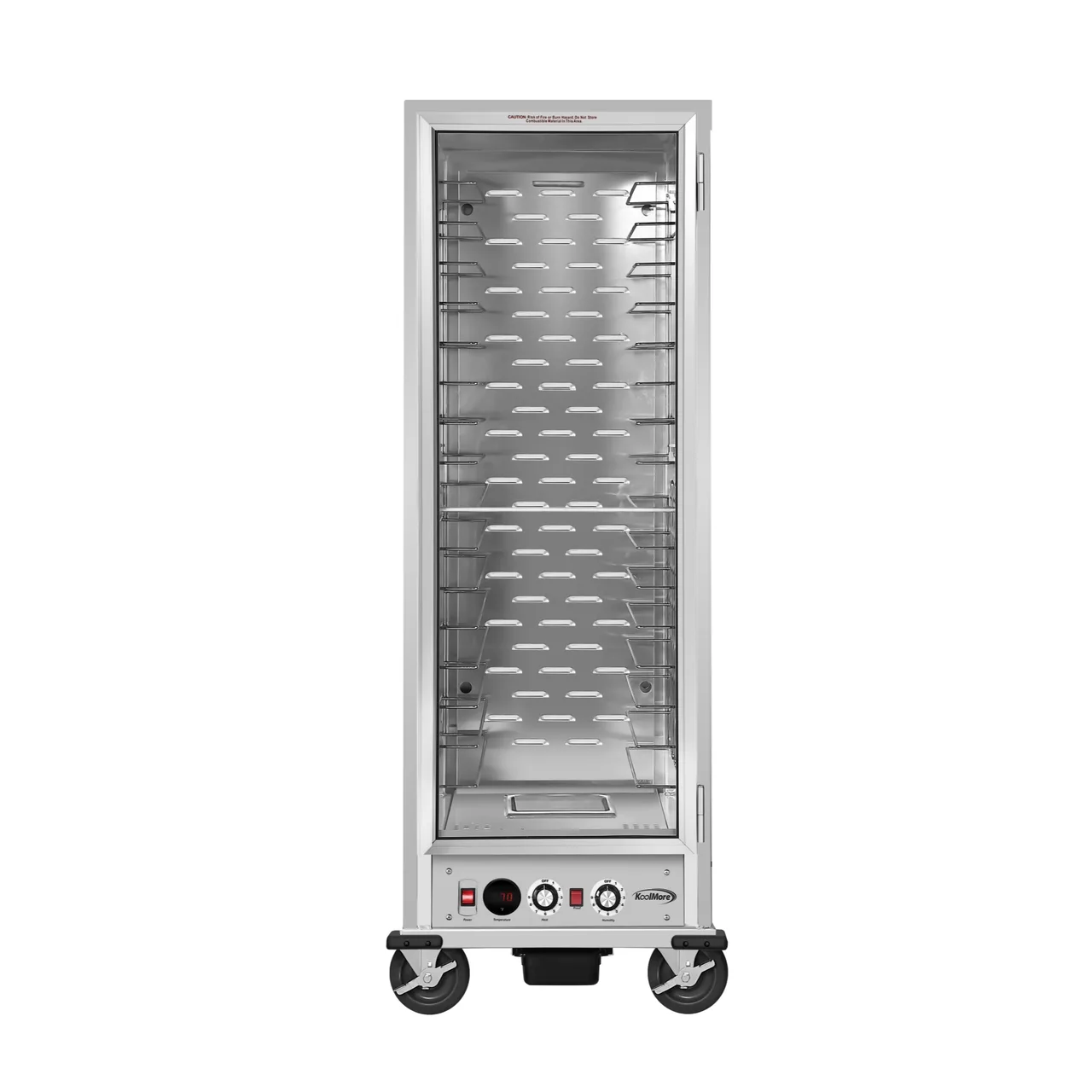 Koolmore KM-CHP36-WIGL Full Height Insulated Heated Holding/Proofing Cabinet