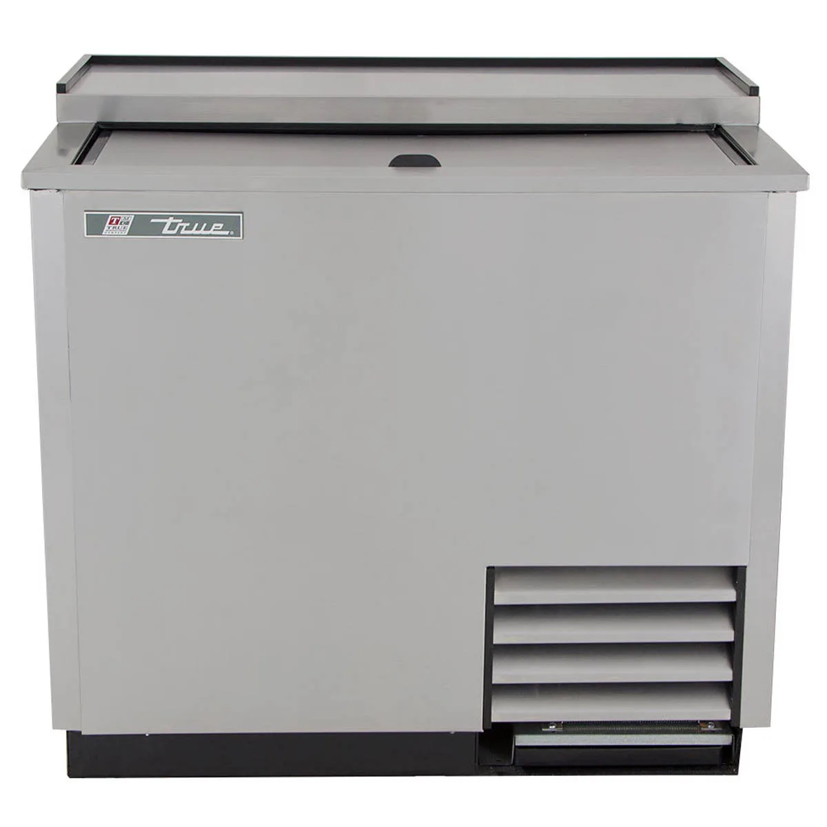 True T-36-GC-S-HC 36" Stainless Glass & Plate Chiller, 180 Mugs Capacity