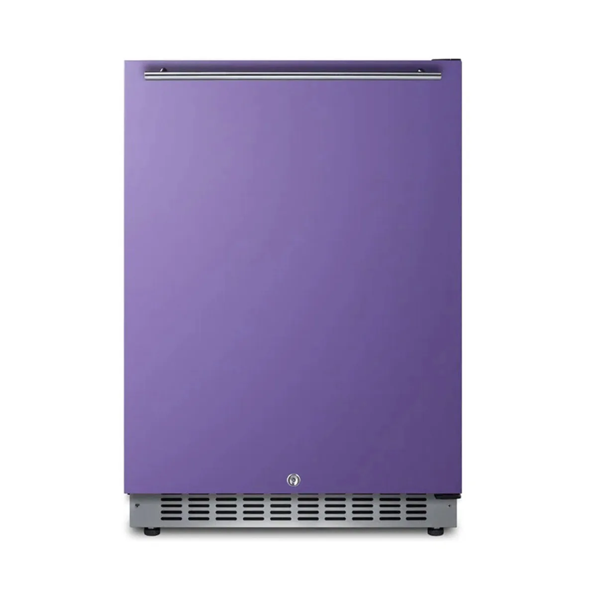 Summit AL54P 23" Built-in or Freestanding Undercounter Freezer w/ Lavender Purple Door, 4.8 cu. ft.