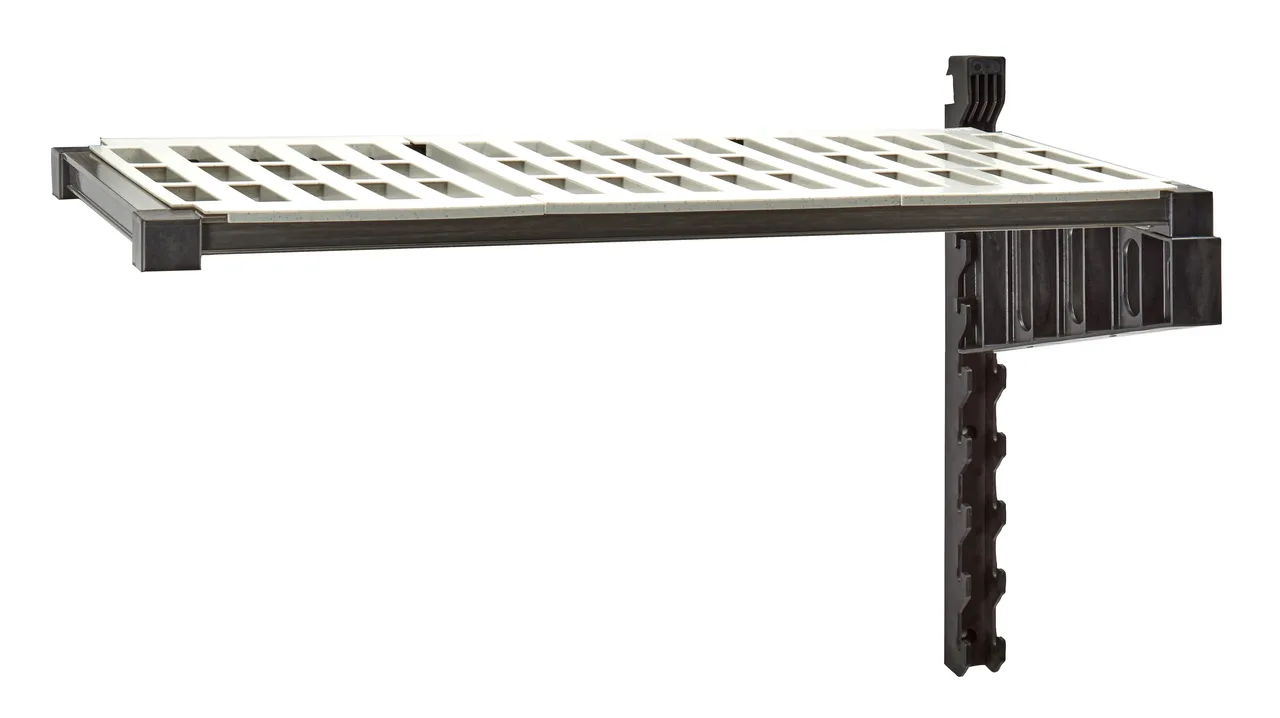 Cambro EWSSKA2124V1580 Camshelving® Elevation Series Wall Shelving Add-On Shelf Kit - 21" x 24"