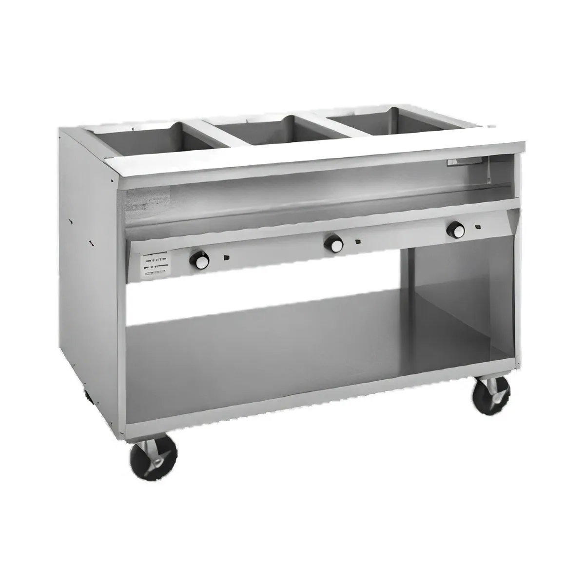 Randell 3512-120 33" Electric Hot Food Table, (2) Top Openings