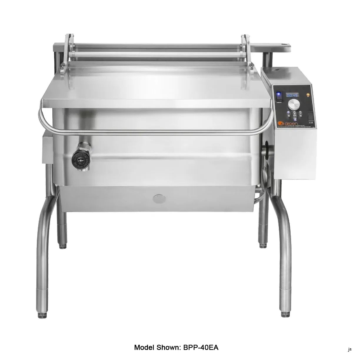 Groen BPP-40EC2T 40-Gallon Electric Tilt Skillets Braising Pan, Power Tilt, Cook2Temp Controls