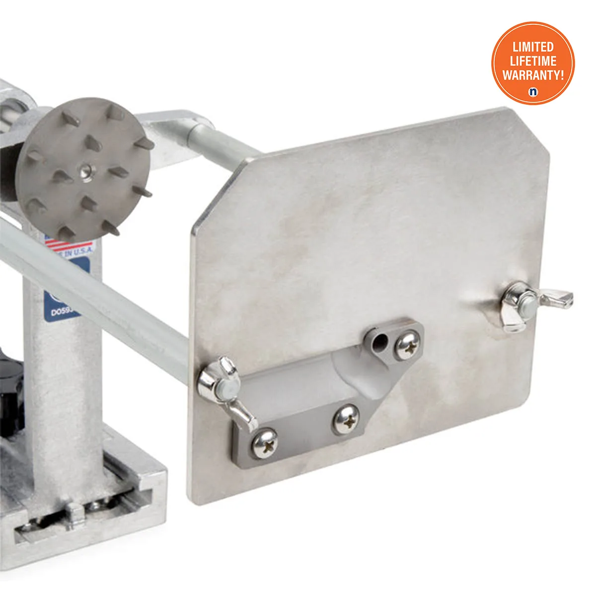 Nemco 55050AN-R Manual Spiral Fry Ribbon Cutter, Aluminum & Stainless Steel, Straight Blade, Screw Drive