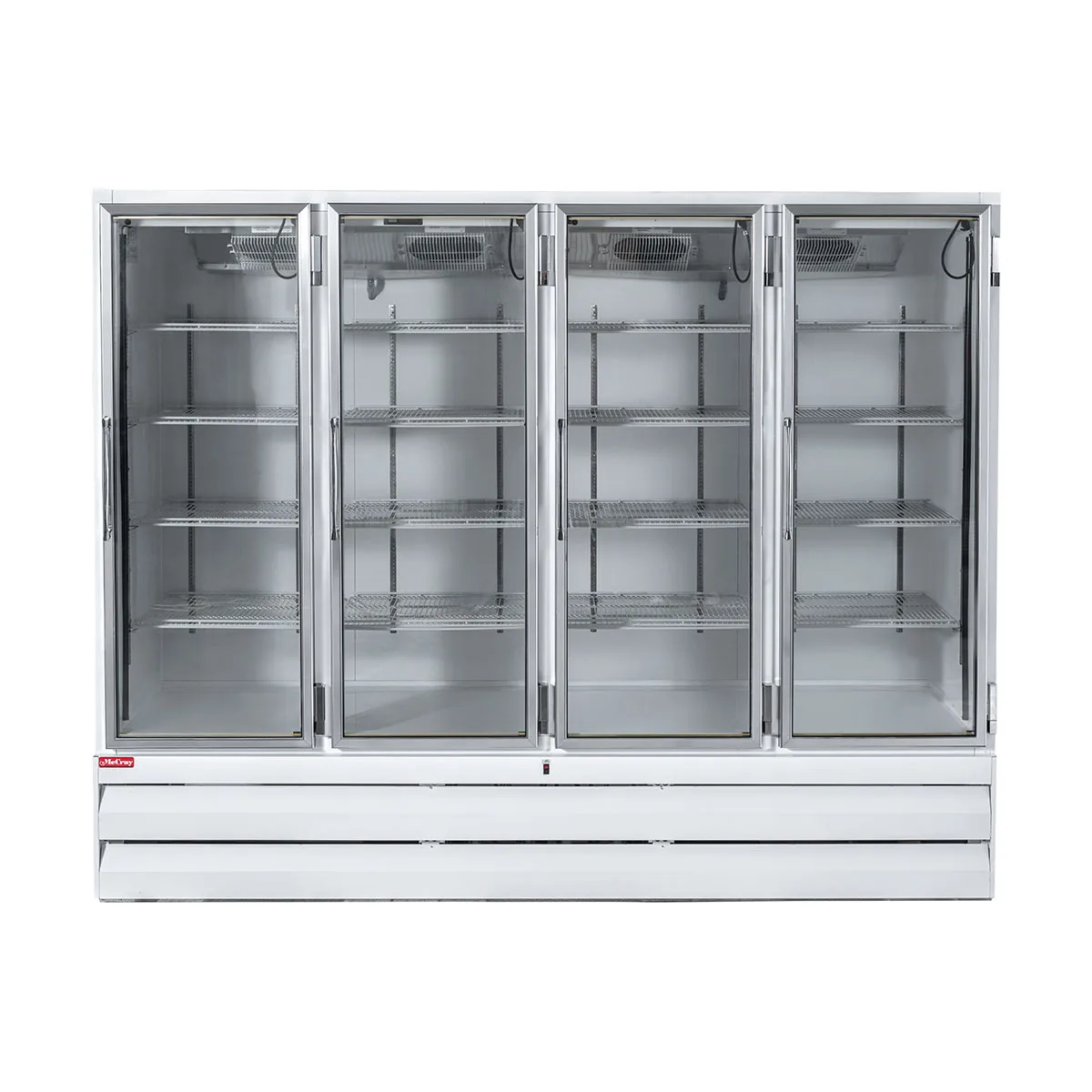 Howard-McCray GF102BM-FF 103" 4 Glass Door Freezer Merchandiser in White, 102 cu. ft.