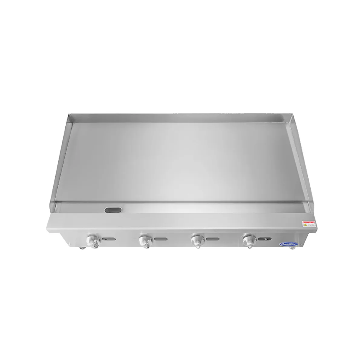 Atosa USA ATMG-48 48" CookRite Countertop Gas Griddle w/ Manual Controls, 120.000 BTU