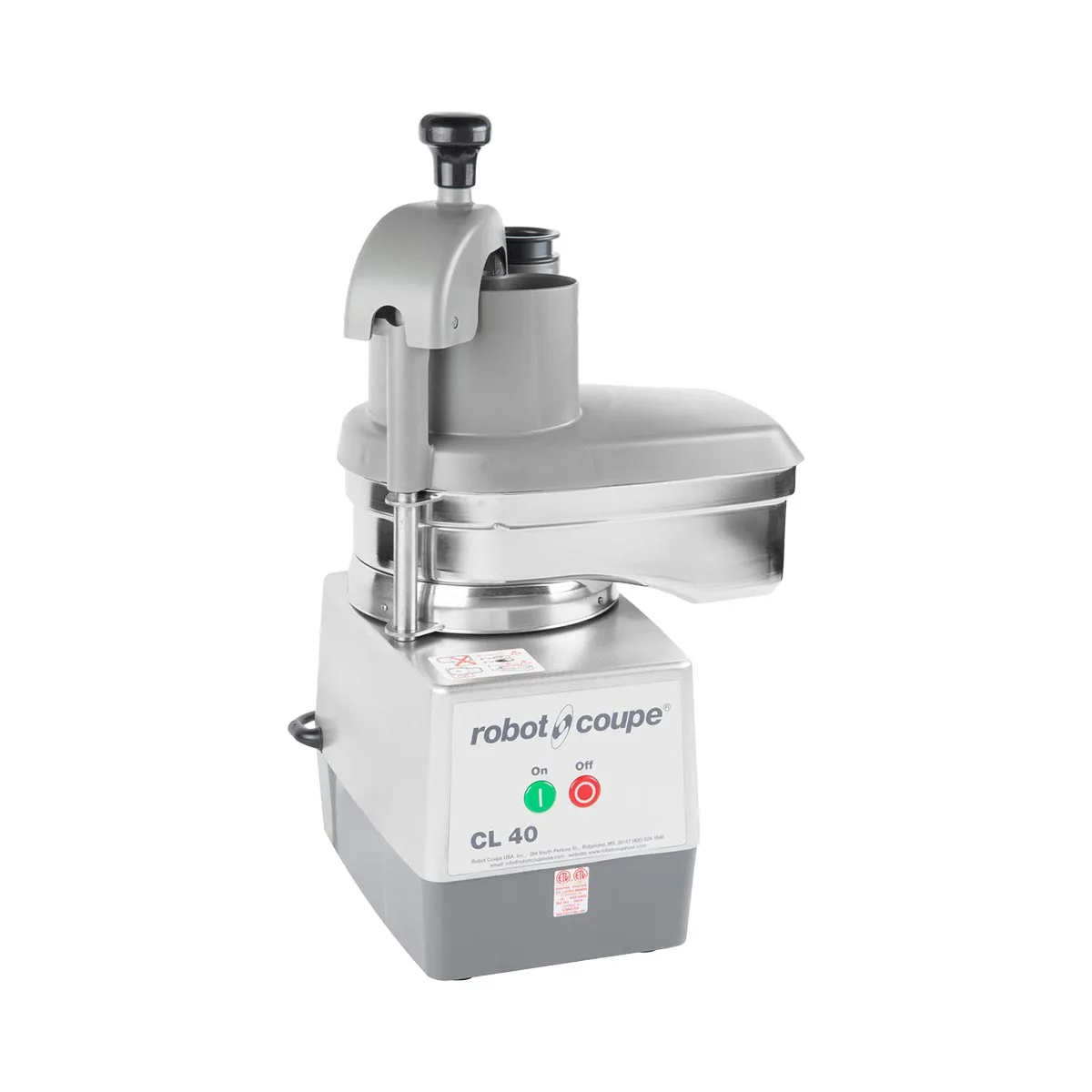 Robot Coupe CL40 NODISC Continuous Feed Commercial Food Processor, No Discs, 1 hp