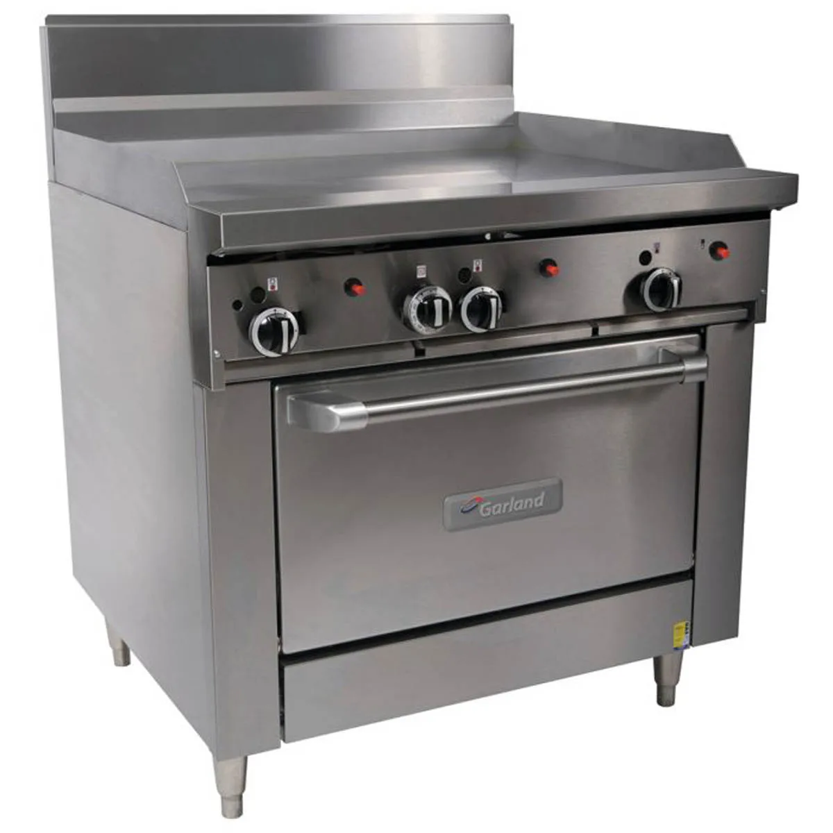 Garland US Range U36-G36S 36" Gas Restaurant Range w/ 36" Full Griddle, (1) Cabinet, Base, 54.000 BTU