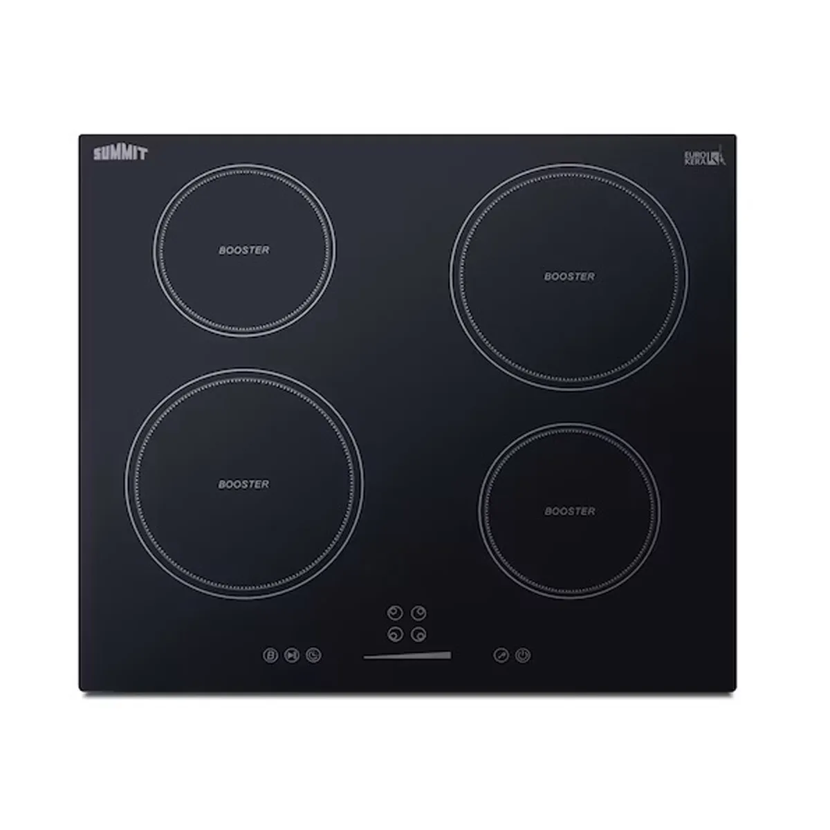 Summit SINC4B241B 24"W Drop-In Induction Range