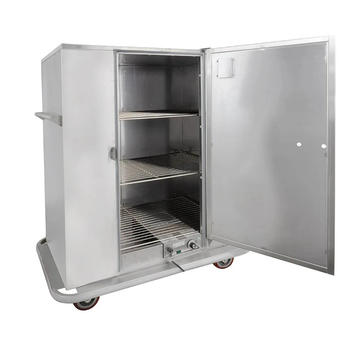 Carter-Hoffmann BB96 49"-54" 1-Door Heated Banquet Cabinet Stainless Steel, 120 Plates, Thermostatic