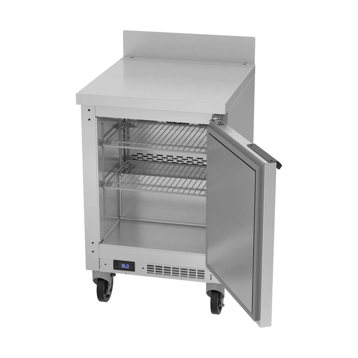 Beverage Air WTR20HC-FIP 20" 1-Section Worktop Refrigerator w/ 1 Door, 2.25 cu. ft.