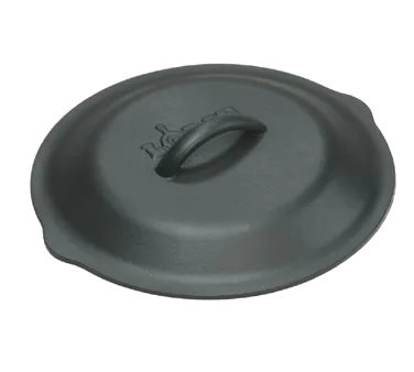 Lodge L6SC3 9" Domed Cast Iron Pot Lid, Self-Basting, 8-10" Dia., Seasoned Oil, Hand Wash Only, USA