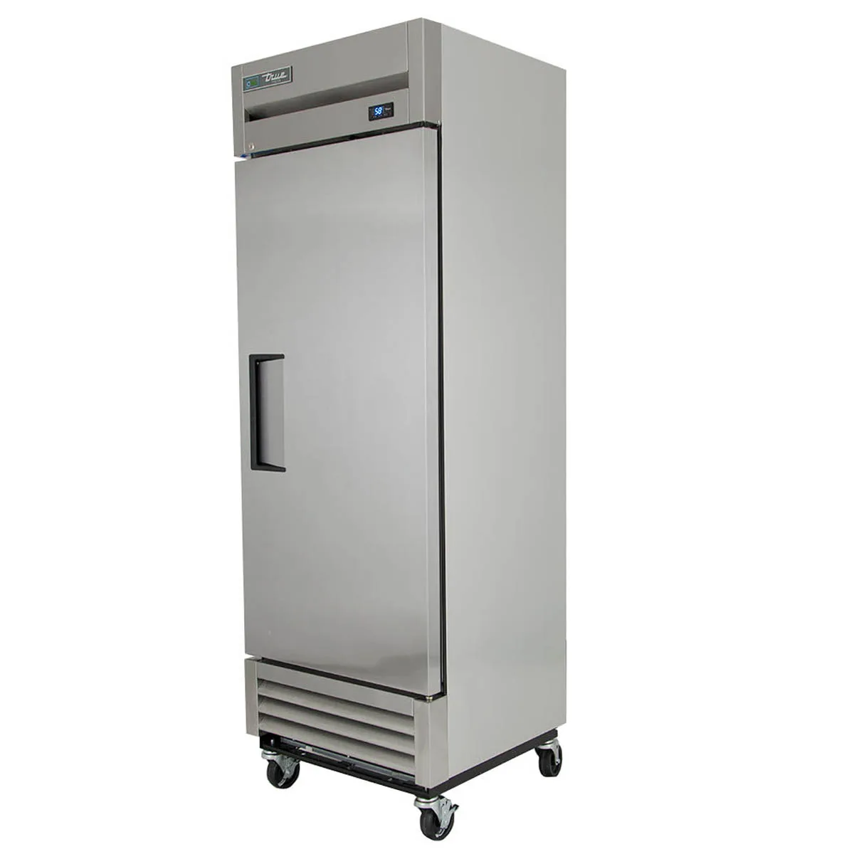 True T-19FZ-HC 27" 1-Solid Door Reach-In Freezer, Bottom Mount, 19 cu. ft., Stainless Steel Front, Aluminum Sides