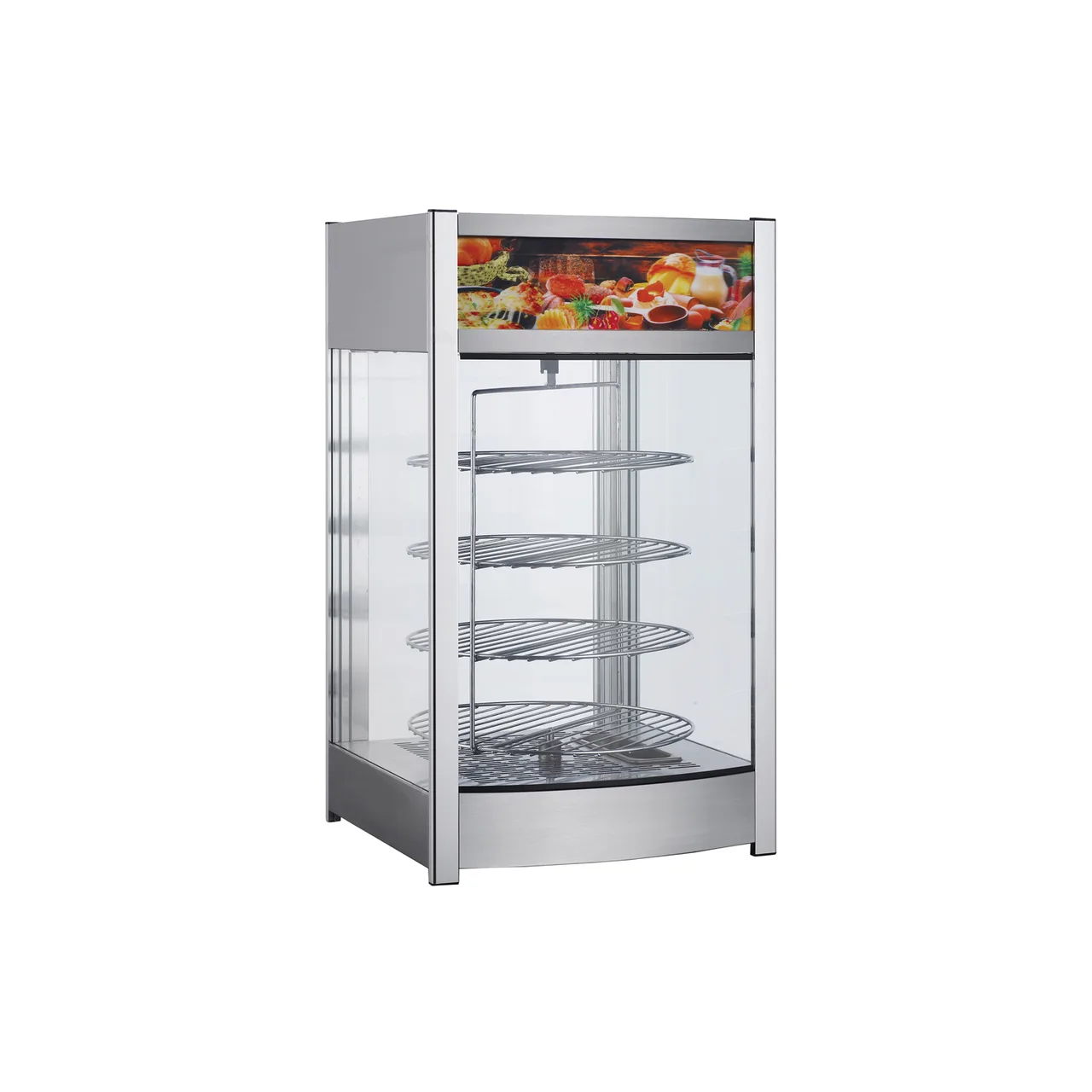CACChina HTCS-31RT-SL 17" Countertop Heated Display Merchandiser