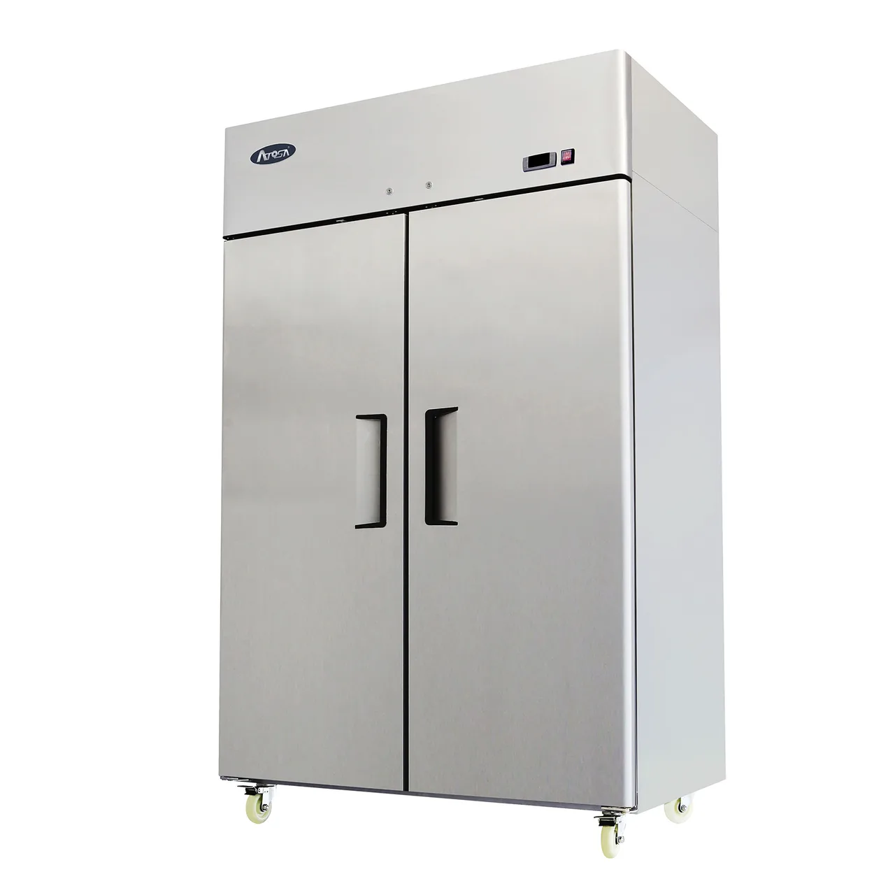 Atosa USA MBF8129GR 52" 2-Section Reach-In Refrigerator Freezer Combo, Top Mounted, 21.89 cu. ft. per section