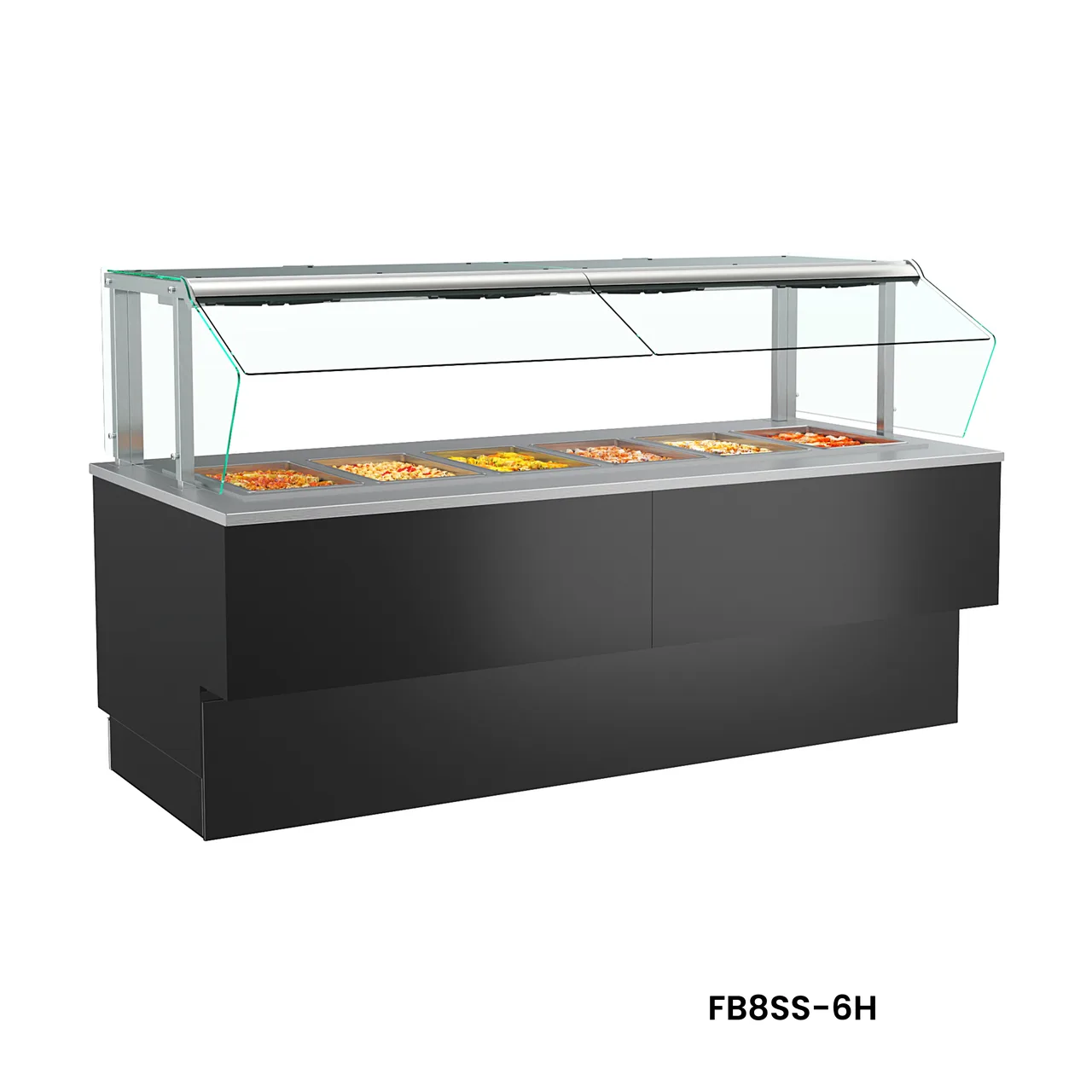 Structural Concepts FB10SS-8H Grocerant Self-Service Heated Food Bar