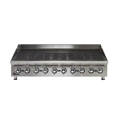 Star 8160RCBB 60" Countertop Gas Radiant Charbroiler w/ (10) Burners, 200.000 BTU