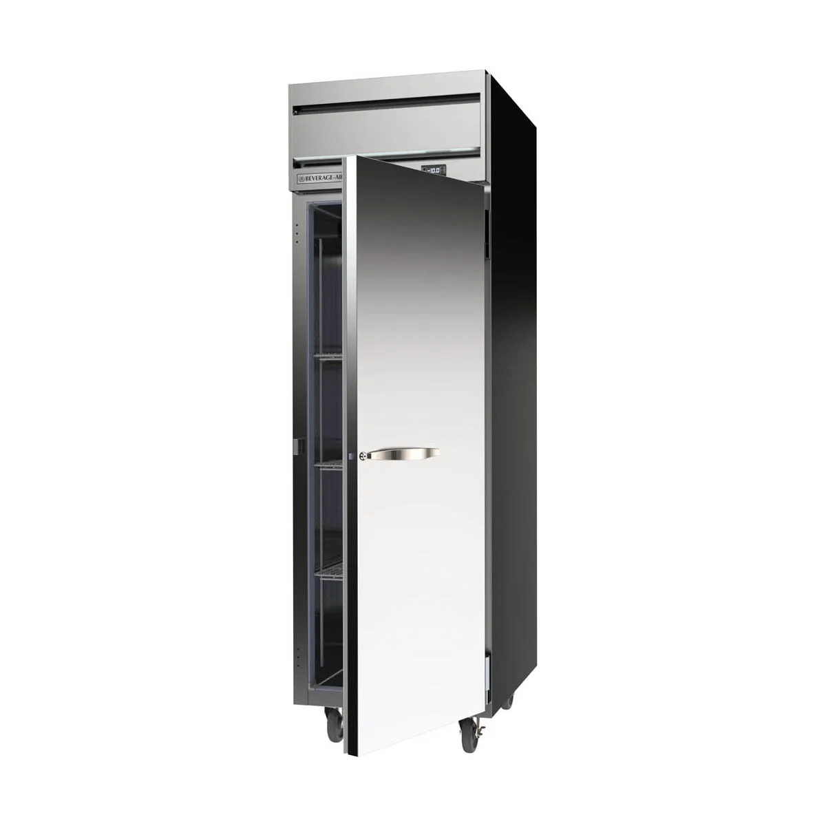 Beverage Air HFPS1HC-1S 26" 1-Section Reach-In Freezer, Top Mounted, Stainless Steel, 21 cu. ft.