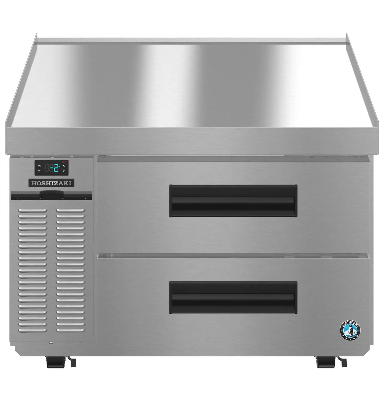 Hoshizaki CF36B-L 36" 2 Drawers Freezer Chef Base, 6.3 cu. ft. Stainless Steel, R290, 1/2 HP, 115V