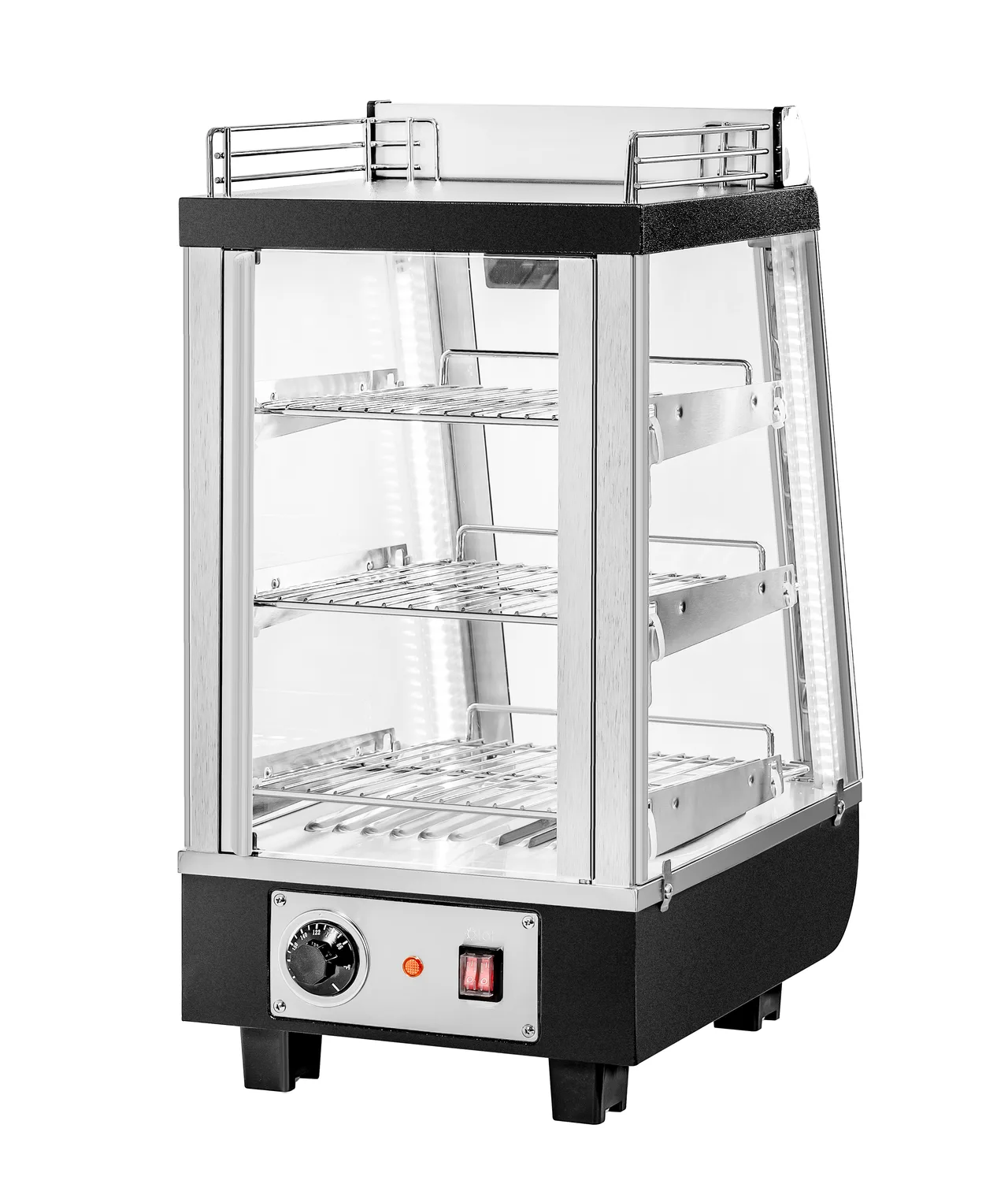 Migali C-HCT14-S 13.4" Competitor Series® Heated Countertop Display Case, 2.6 cu. ft.