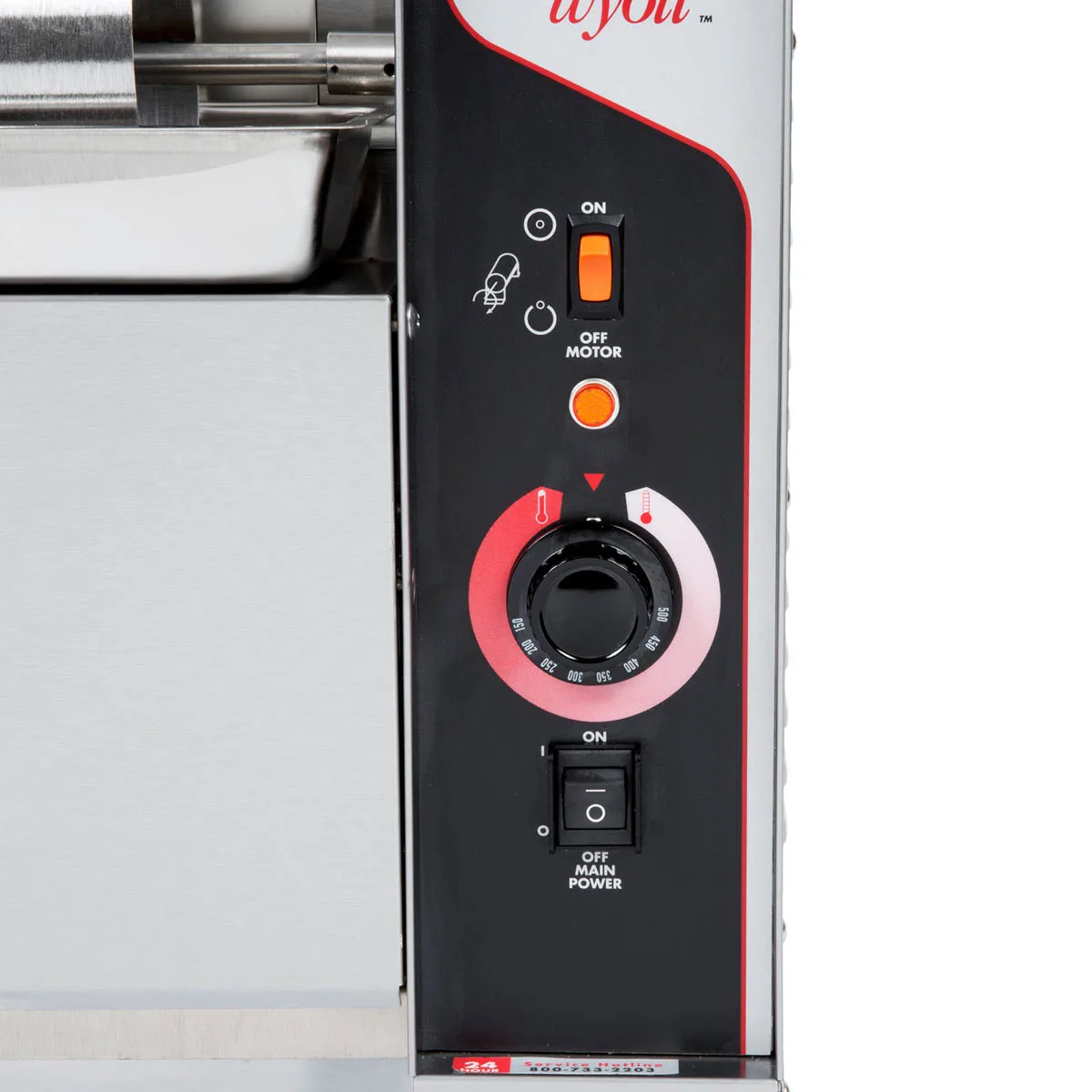 APW Wyott M-95-2 Countertop Bun Grill Conveyor Toaster,  865 Bun Halves/Hour