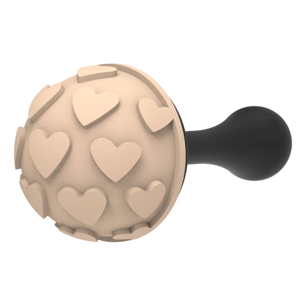 Louis Tellier STAMPC Chocado Choco Pasta Mold, 1.22" Dia. x 0.66" H Silicone, 2.39" x 1.14" Handle