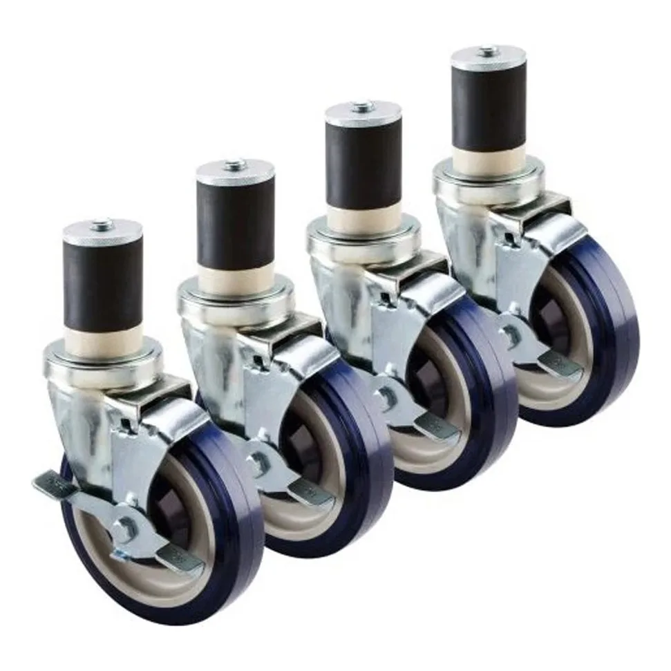 Atosa USA WA400002 Universal Plate Caster with Front Brake
