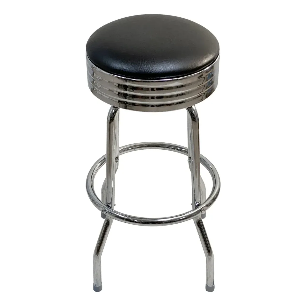 AAA Furniture Wholesale SRB/BAND BVS Bar Stool with Upholstered Seat (Quick Ship)