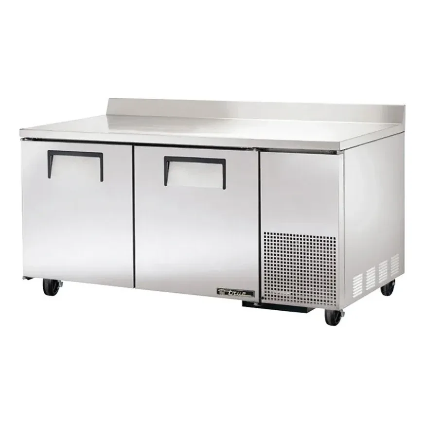 True TWT-67-HC 67″ Worktop Refrigerator w/ (2) Sections, 115v