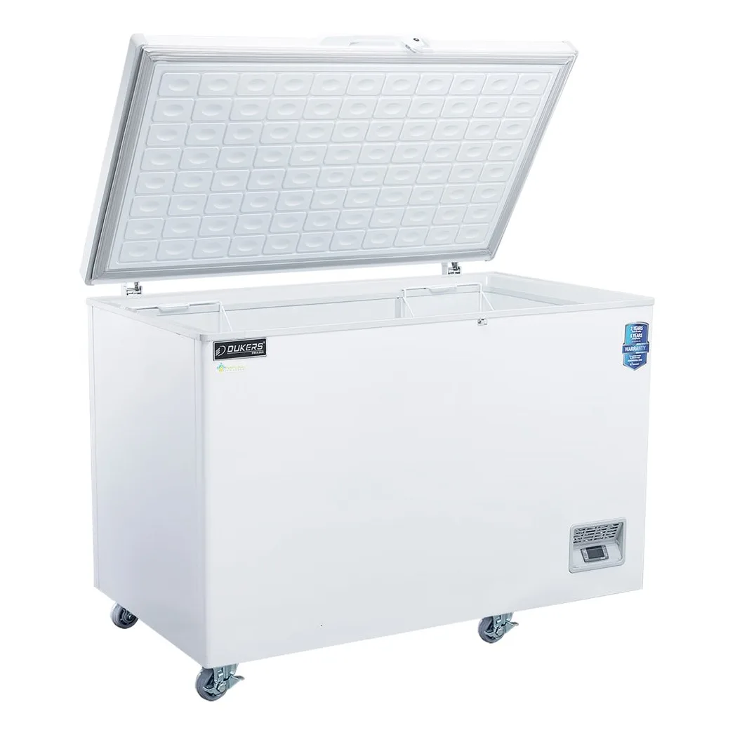 Dukers BD/BG-420 49 3/8" Mobile Chest Freezer w/ (2) Baskets - White, 115v
