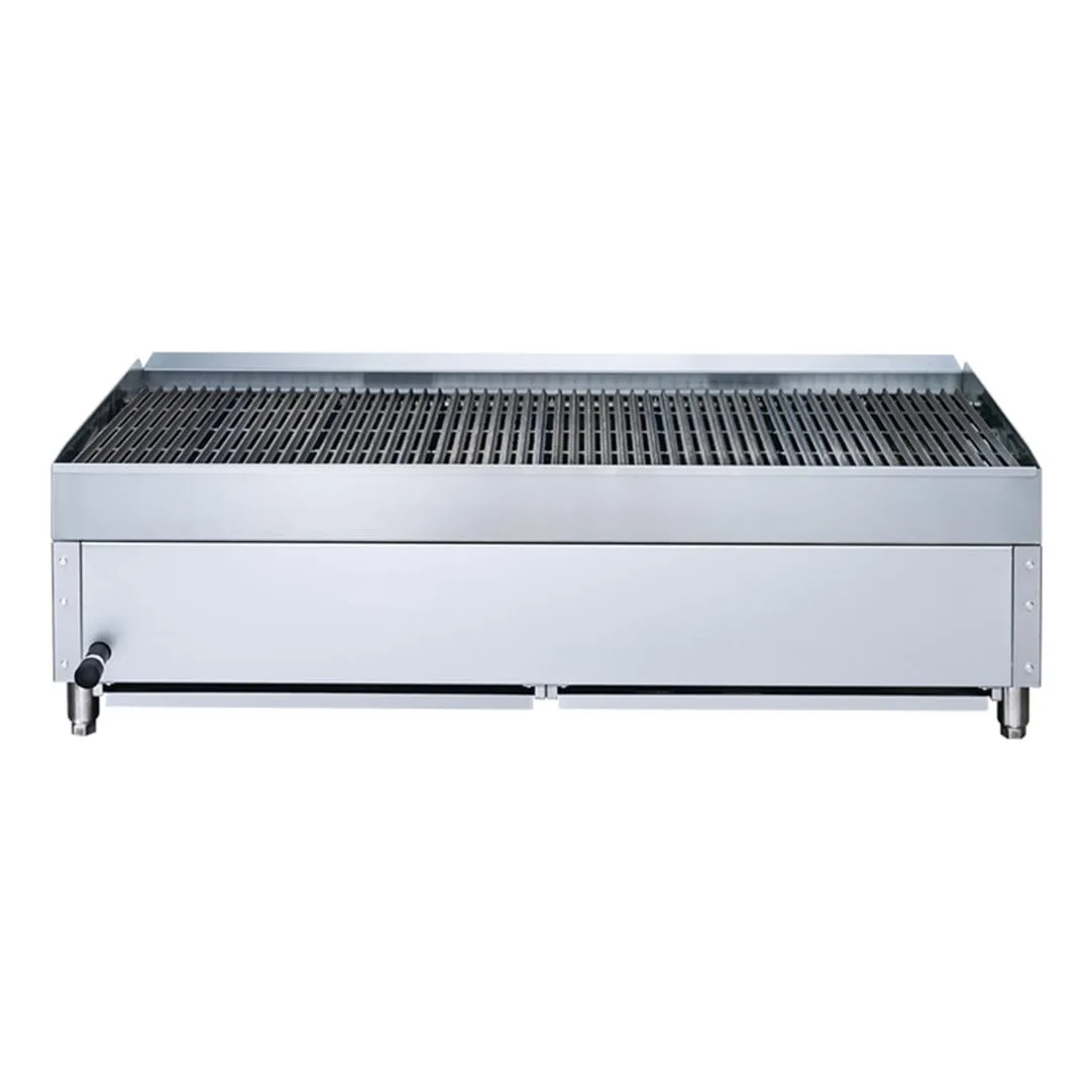Dukers DCRB48 48" Gas Charbroiler w/ Cast Iron Grates - Convertible