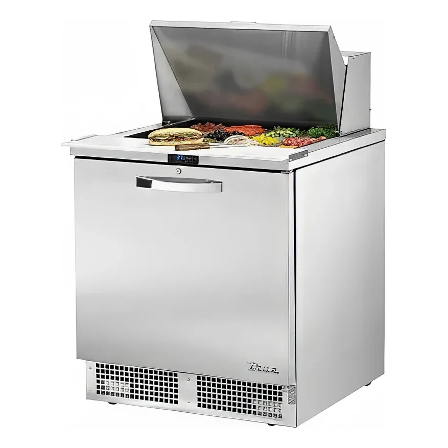 True TFP-32-12M~SPEC3 32″ Spec Series® Sandwich/Salad Prep Table w/ Refrigerated Base, 115v