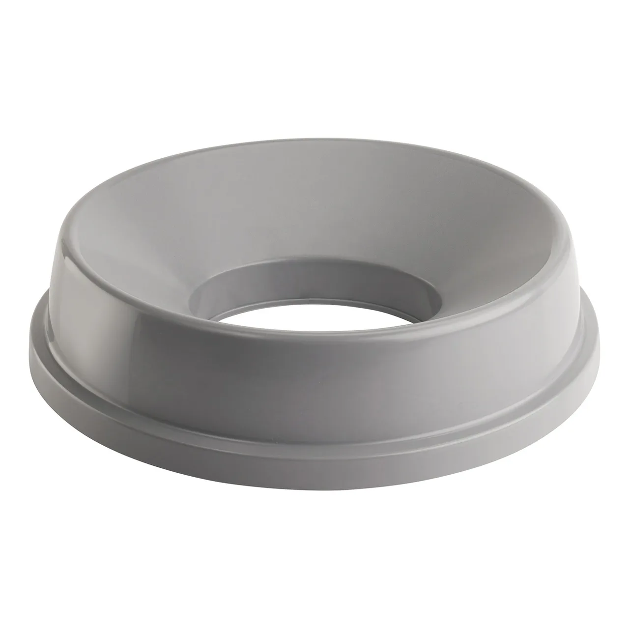 Winco PTCRL-22G Round Funnel Top Lid for PTCR-22G, Plastic, Gray